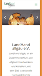 Mobile Screenshot of landhand.de